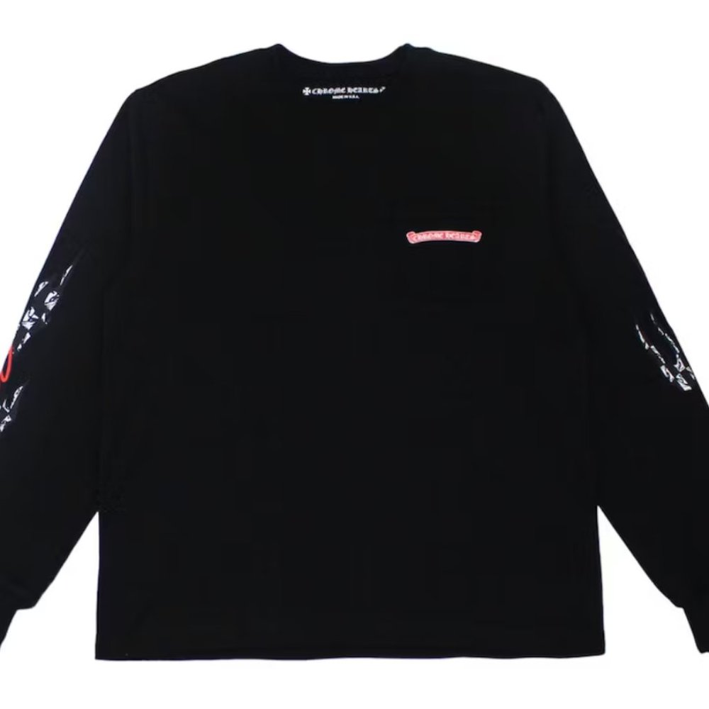 Chrome Hearts Matty Boy Stay Fast Long-sleeve T-shirt